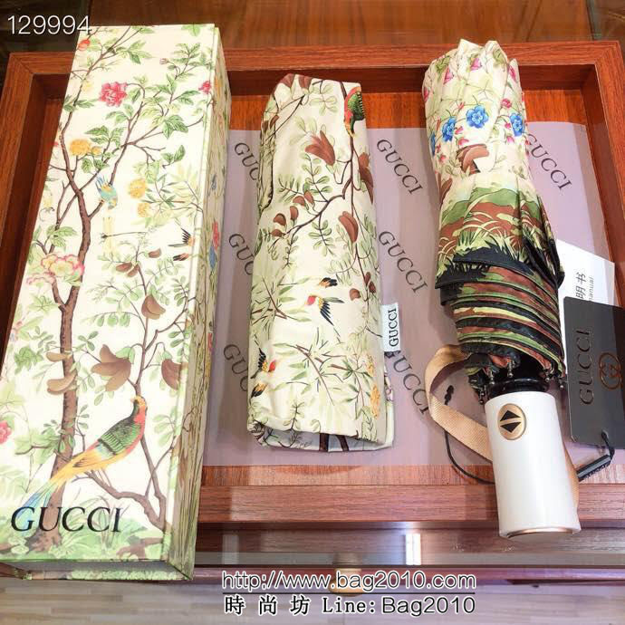 GUCCI古馳 原單品質 強烈推薦時尚單品 抽象字母 驚豔款 亞太專櫃最新款 全自動UV晴雨傘  sll1011